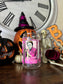 Pink Fright Night Glass