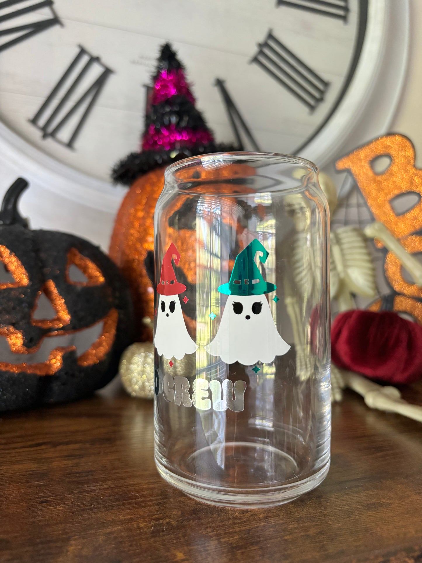 Boo Crew Glass