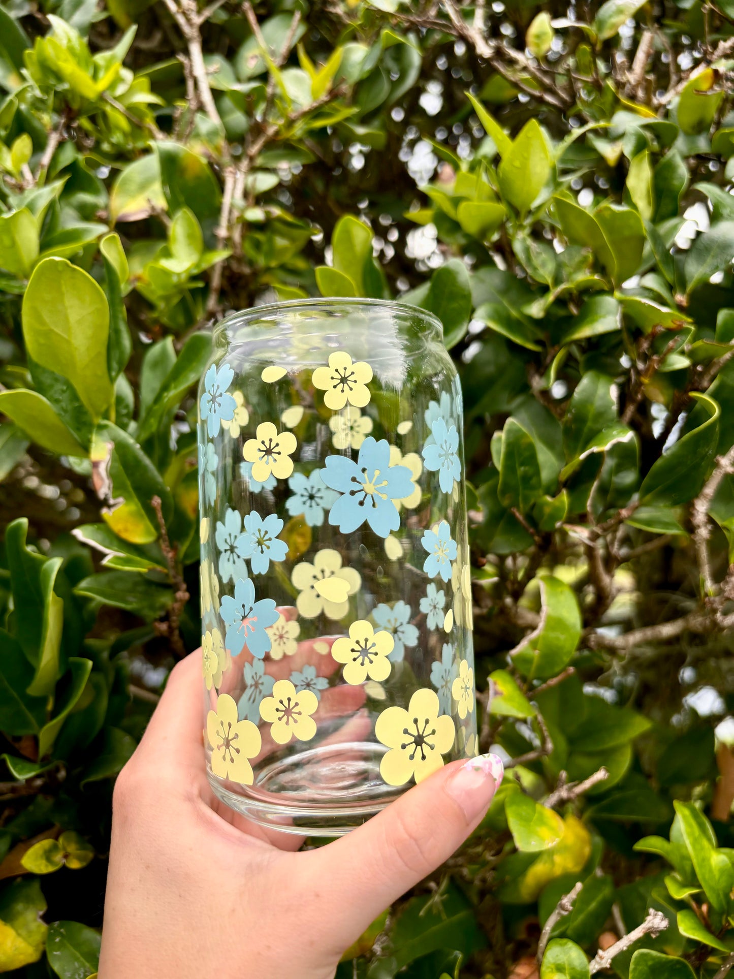 Flower Power Glass