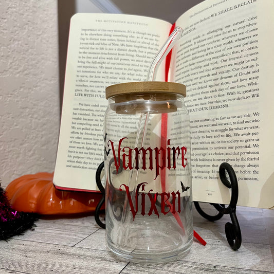 Vampire Vixen Glass