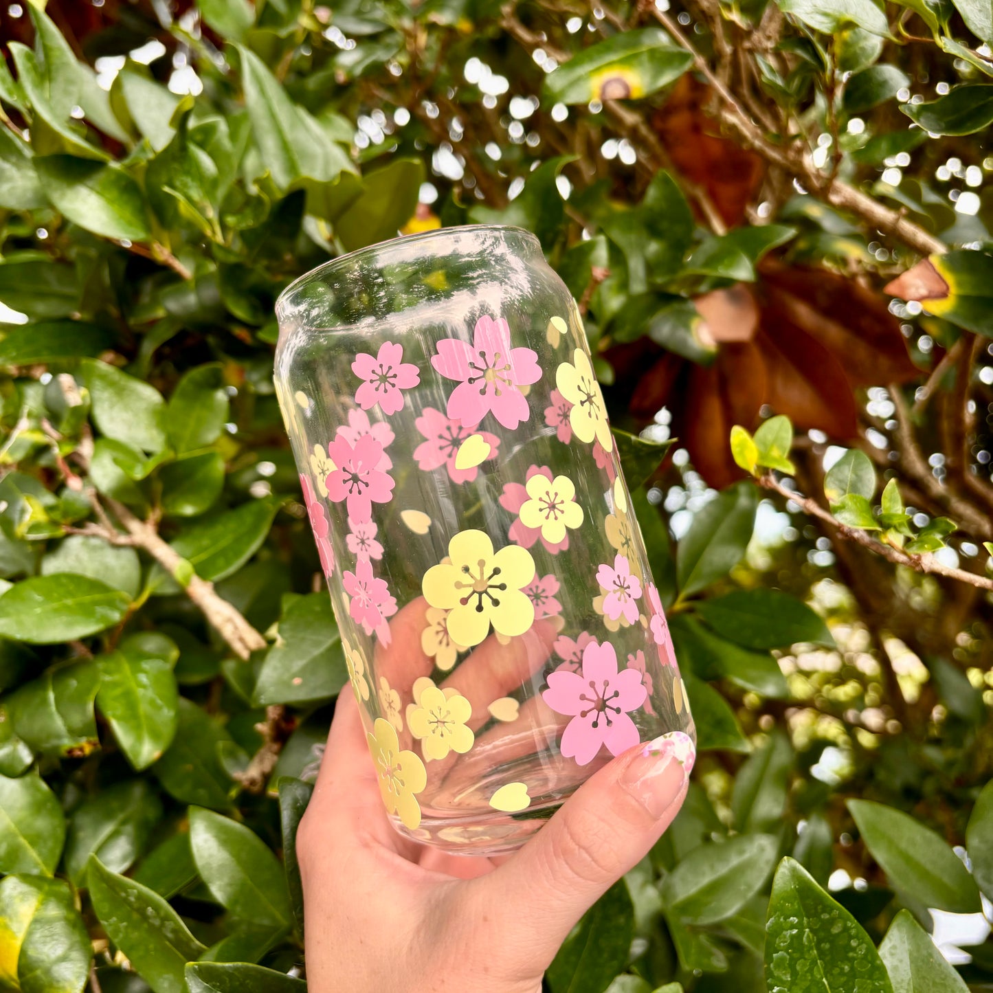 Flower Power Glass