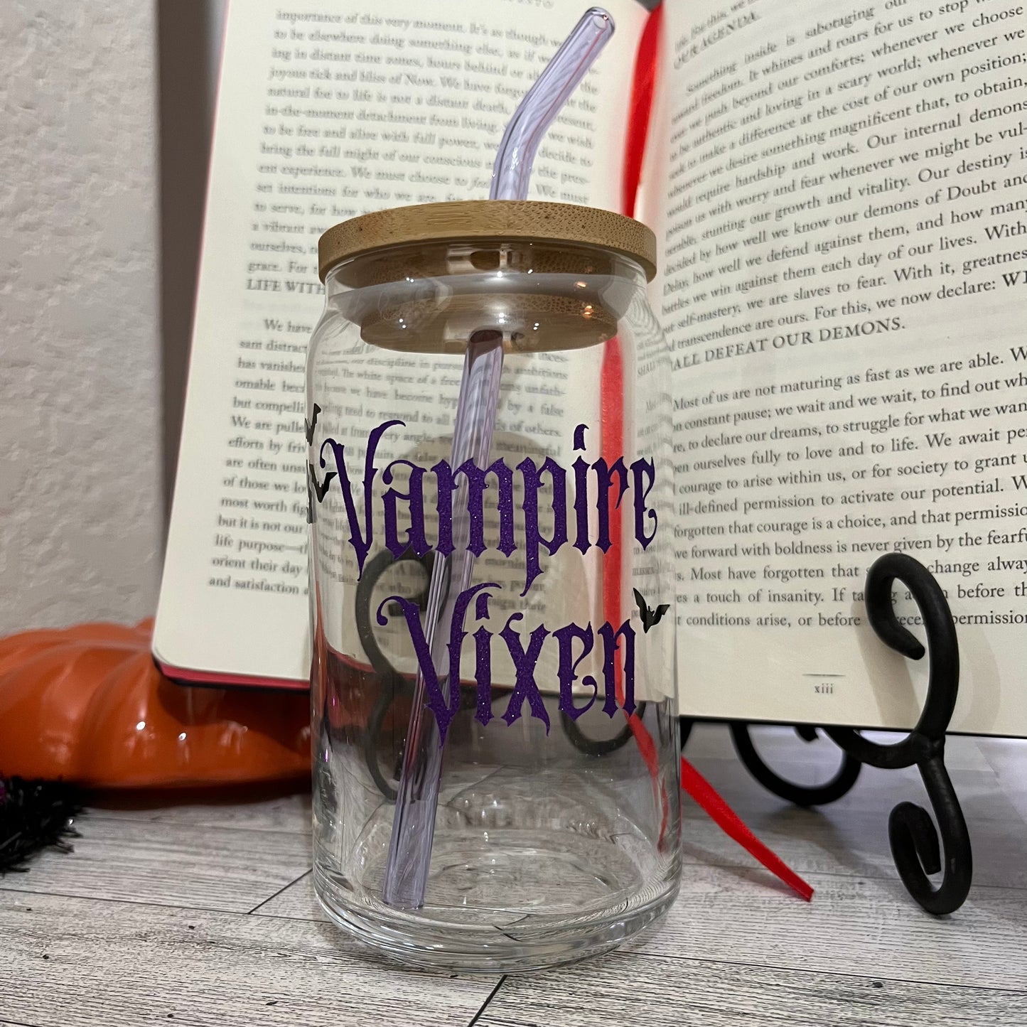 Vampire Vixen Glass