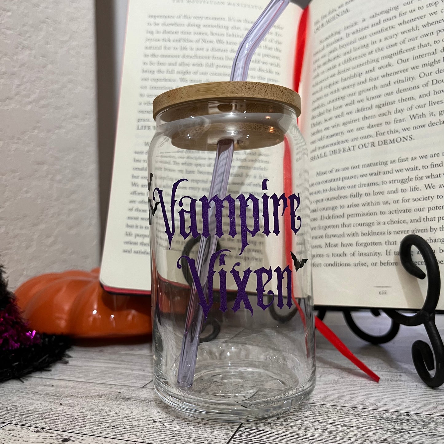 Vampire Vixen Glass