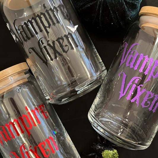 Vampire Vixen Glass