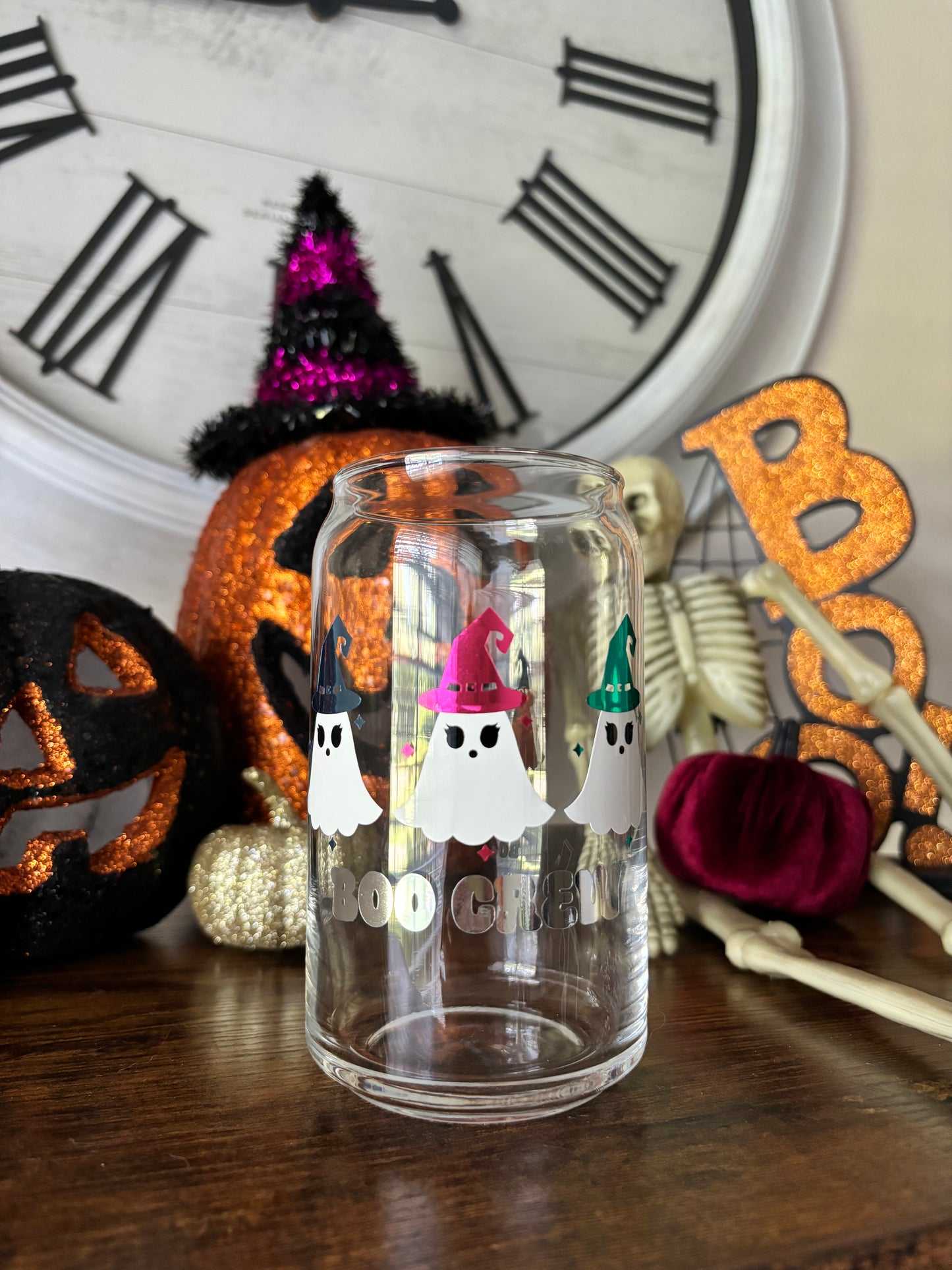 Boo Crew Glass