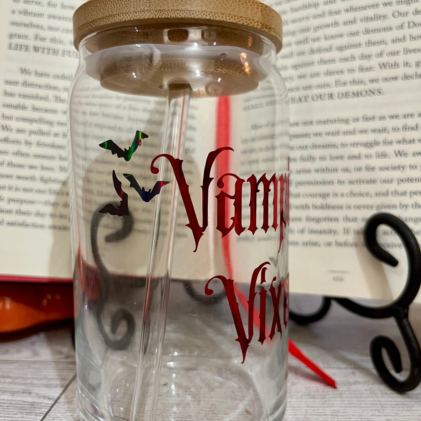 Vampire Vixen Glass