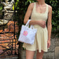 Hibiscus Mini Tote Bag
