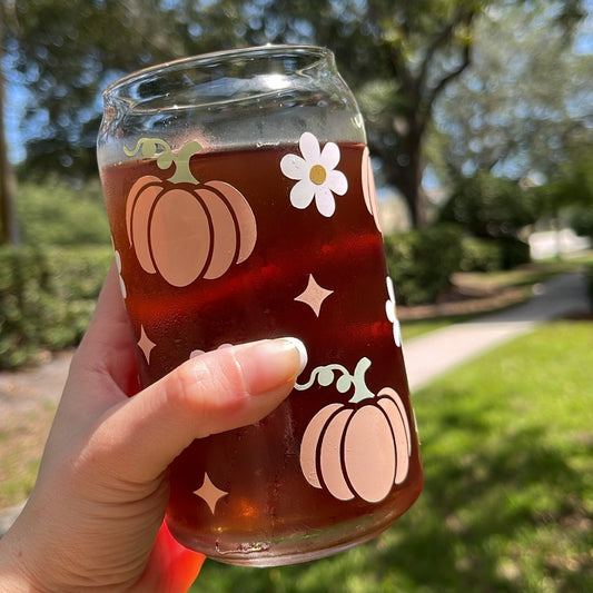 Sweet Pumpkin Glass