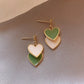 Mix Match Heart Drop Earrings