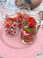 Chocolate Strawberries Glass